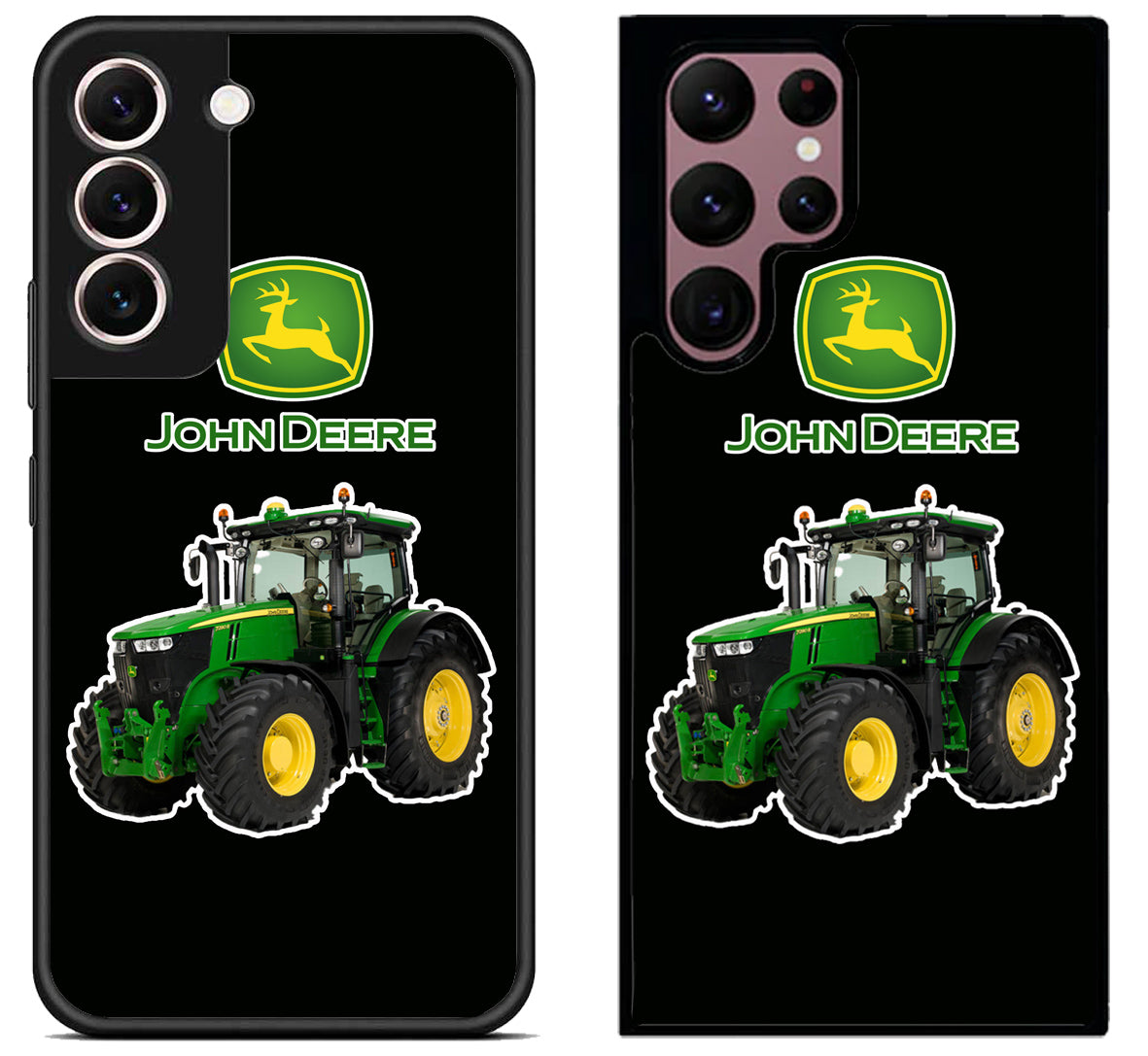 John Deere Black Samsung Galaxy S22 | S22+ | S22 Ultra Case