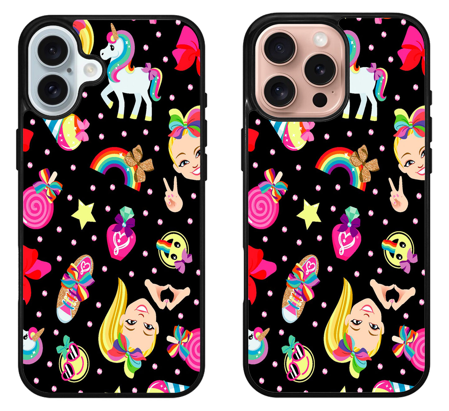 Jojo Siwa Springs Unicorn iPhone 16 | 16 Plus | 16 Pro | 16 Pro Max Case