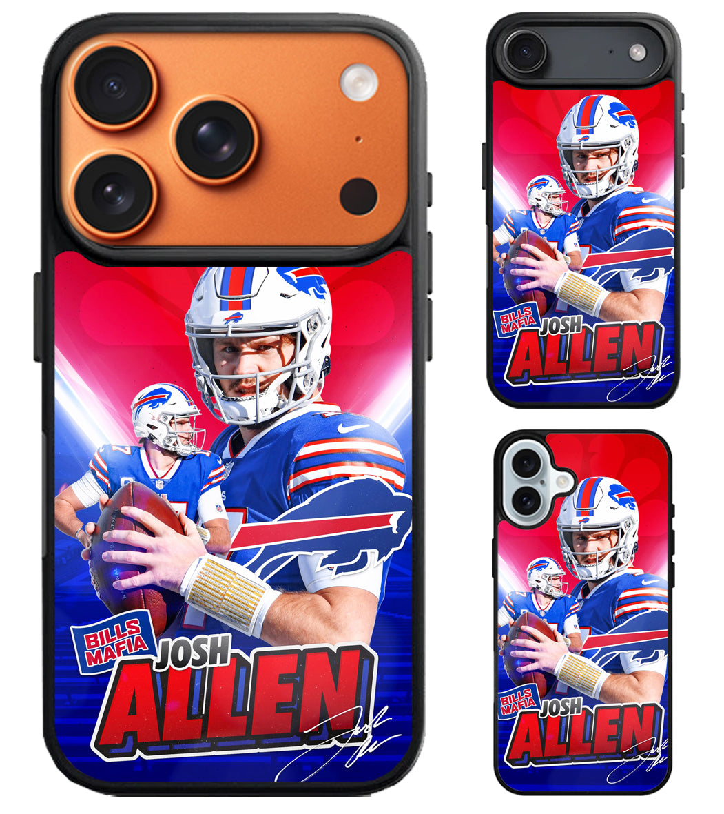 Josh Allen Buffalo Bills Cool iPhone Air | iPhone 17 | 17 Pro | 17 Pro Max Case