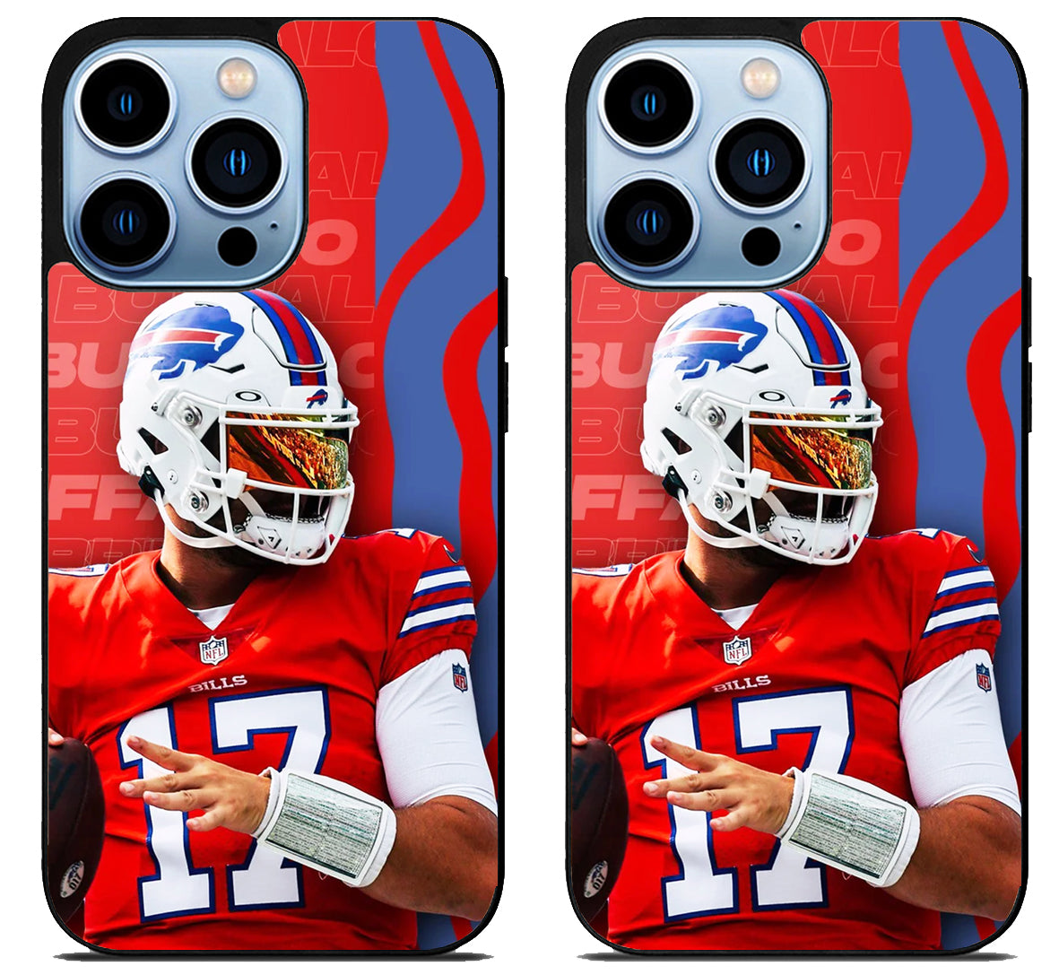 Josh Allen Buffalo Bills Cover iPhone 15 Pro | iPhone 15 Pro Max Case