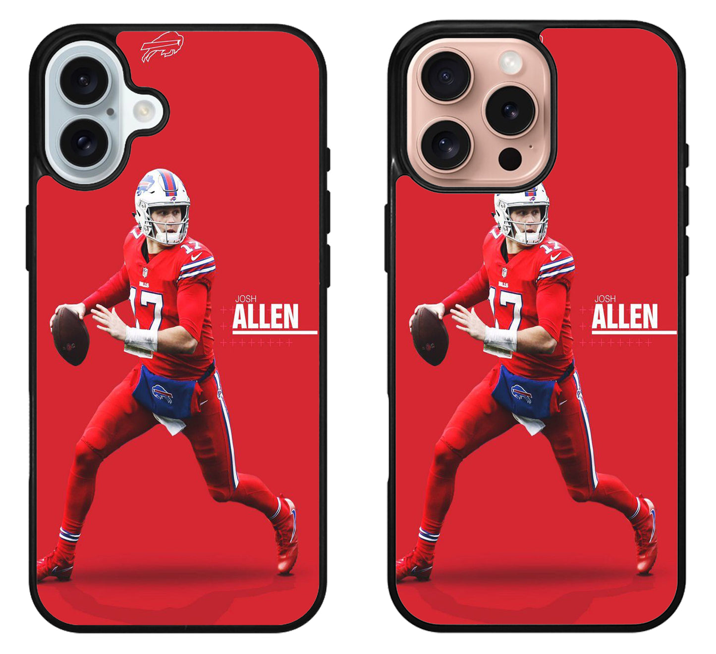 Josh Allen Buffalo Bills Red iPhone 16 | 16 Plus | 16 Pro | 16 Pro Max Case