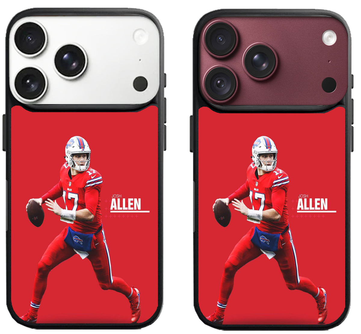 Josh Allen Buffalo Bills Red iPhone 18 Pro | 18 Pro Max Case