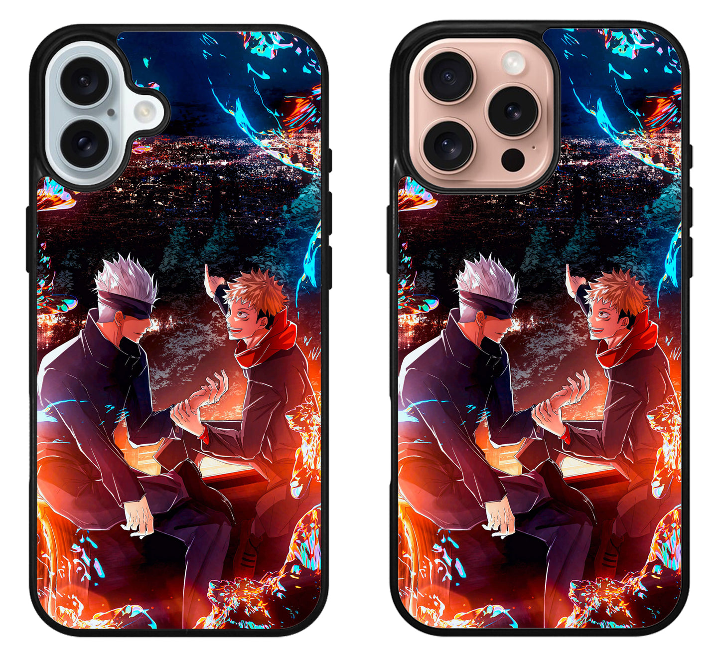 Jujutsu Kaisen Yuji And Satoru iPhone 16 | 16 Plus | 16 Pro | 16 Pro Max Case