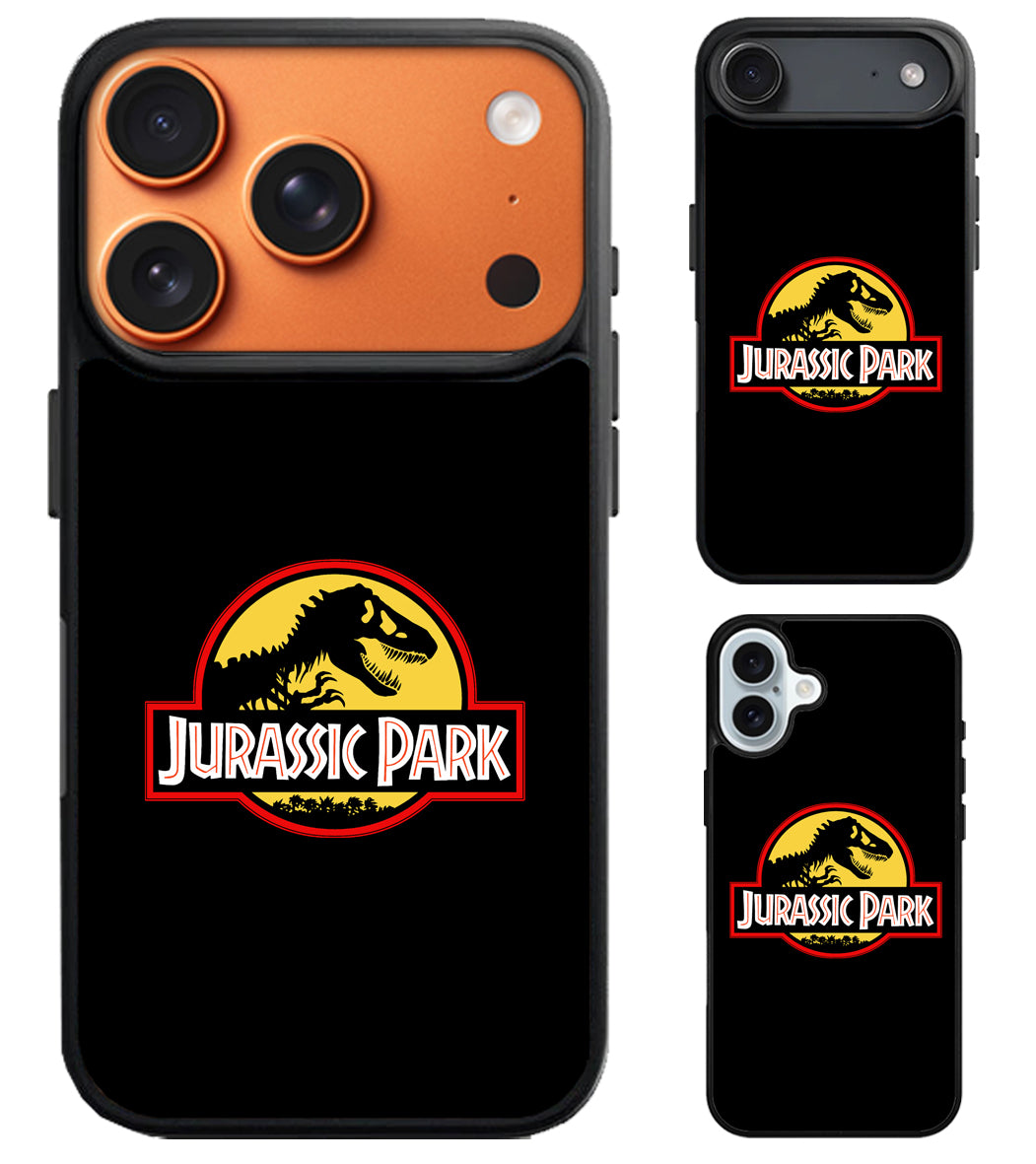 Jurassic park Black iPhone Air | iPhone 17 | 17 Pro | 17 Pro Max Case