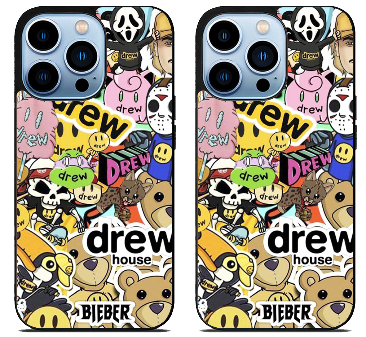 Justin Bieber Anime Drew iPhone 15 Pro | iPhone 15 Pro Max Case
