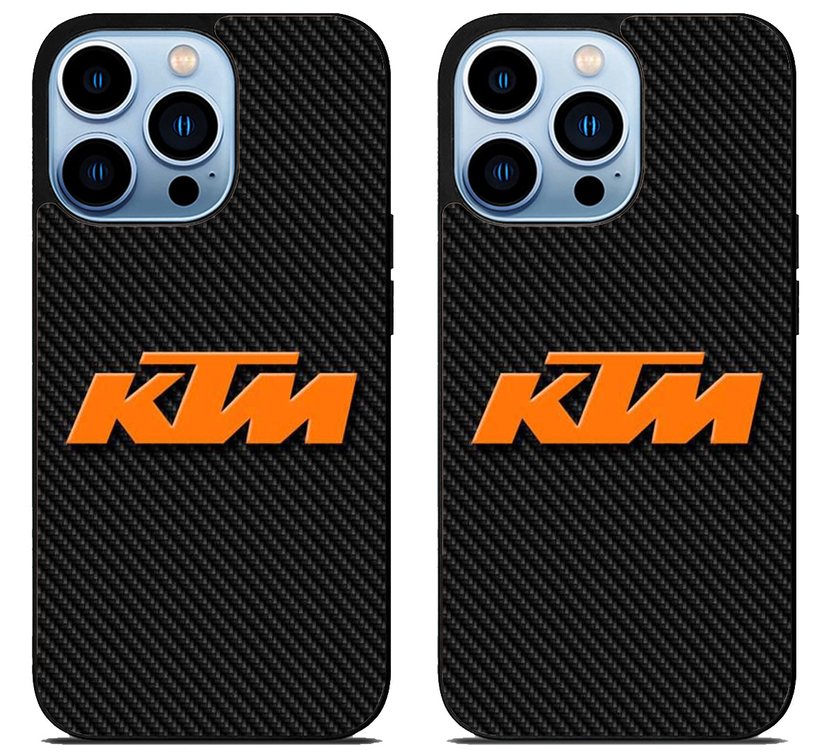 KTM logo Black Carbon iPhone 15 Pro | iPhone 15 Pro Max Case