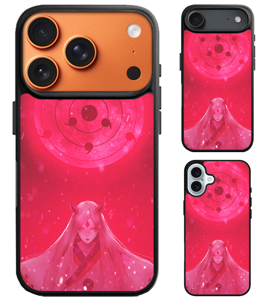 Kaguya Otsutsuki Naruto Anime iPhone Air | iPhone 17 | 17 Pro | 17 Pro Max Case