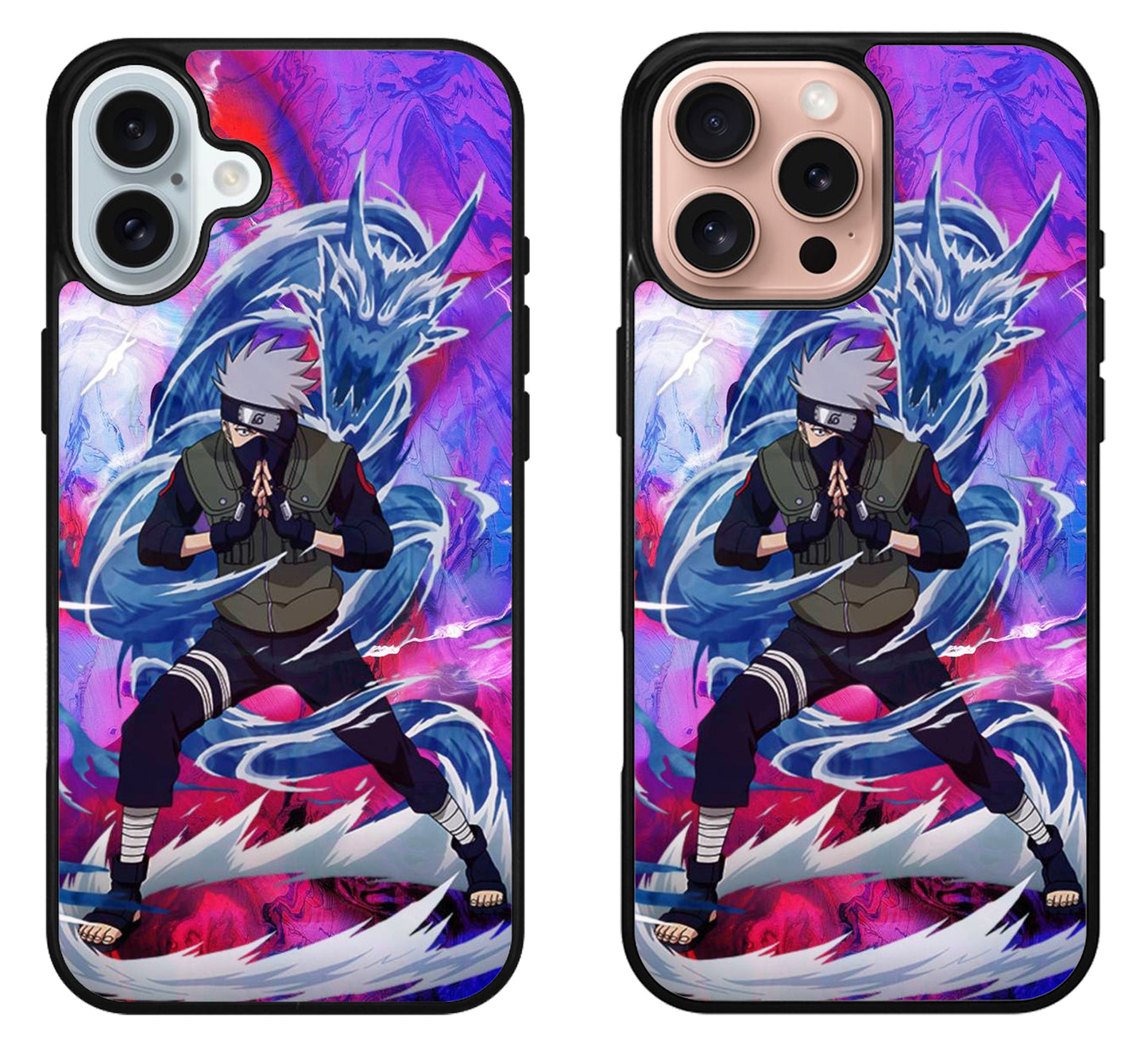 Kakashi Hatake Naruto Style iPhone 16 | 16 Plus | 16 Pro | 16 Pro Max Case