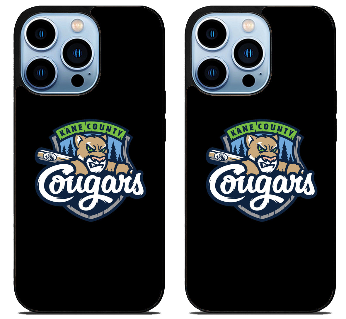 Kane County Cougars iPhone 15 Pro | iPhone 15 Pro Max Case
