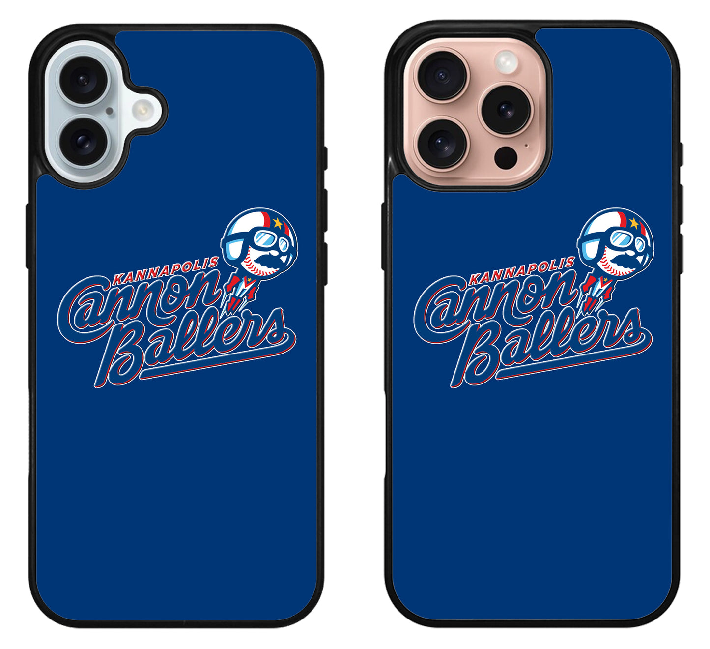 Kannapolis Cannon Ballers Blue iPhone 16 | 16 Plus | 16 Pro | 16 Pro Max Case