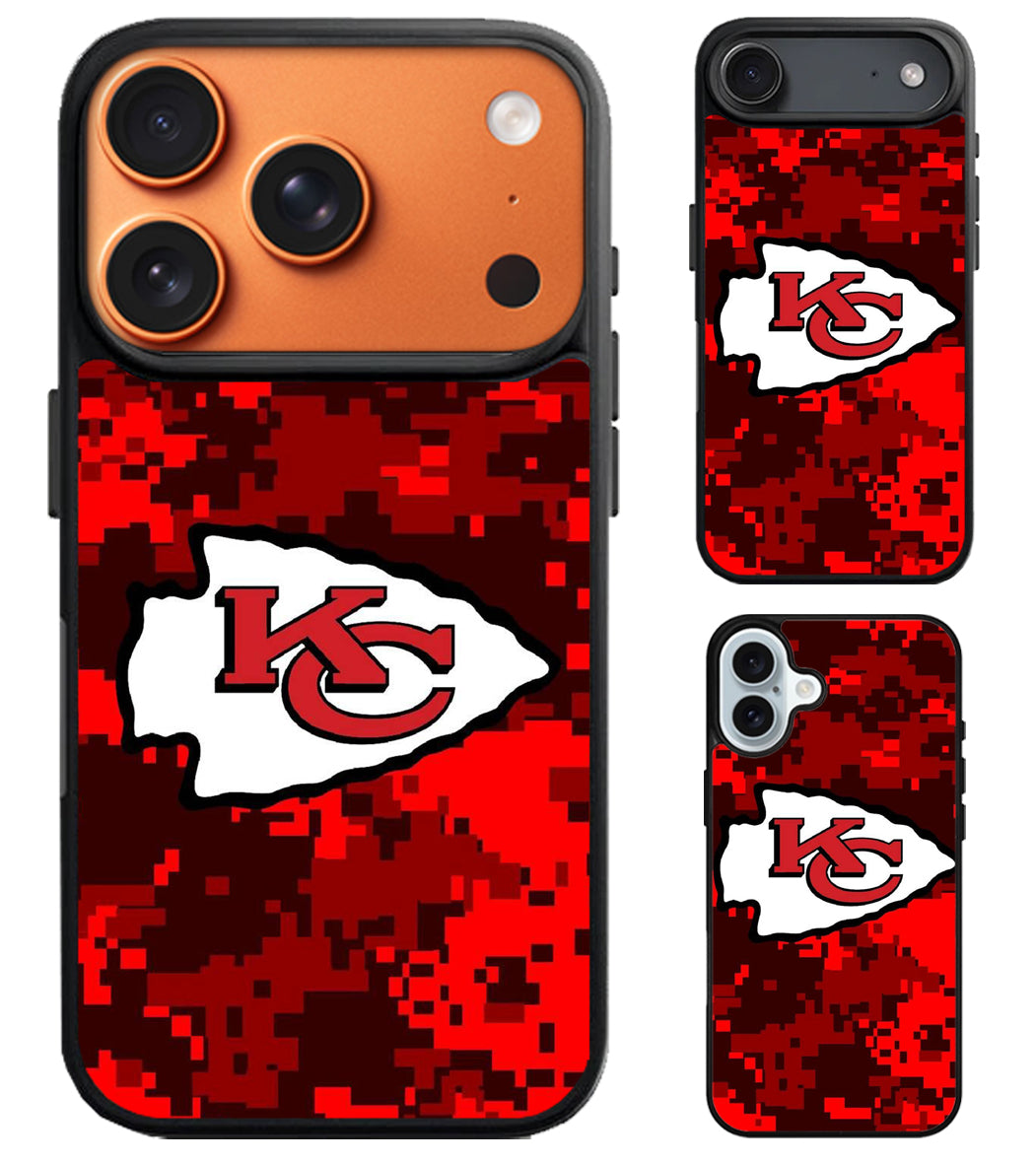 Kansas City Chiefs Color Army iPhone Air | iPhone 17 | 17 Pro | 17 Pro Max Case