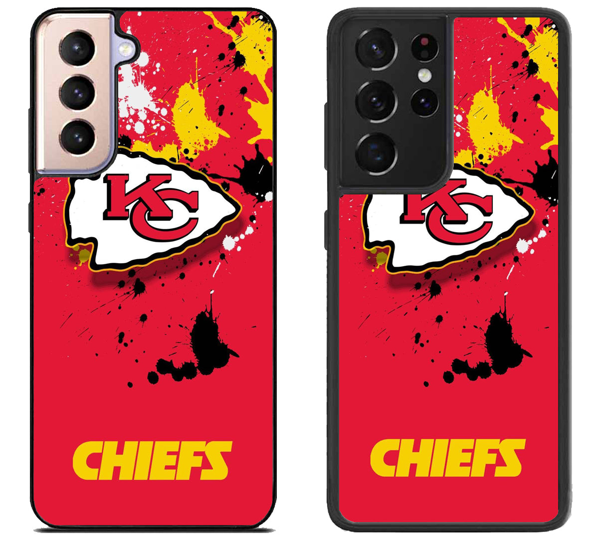 Kansas City Chiefs Colorfull Samsung Galaxy S21 | S21 FE | S21+ | S21 Ultra Case