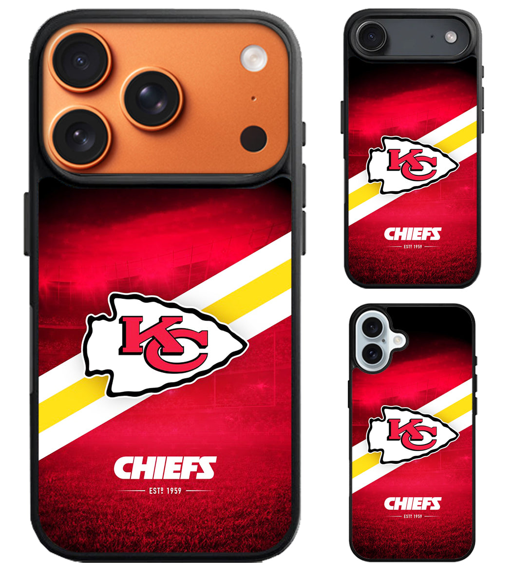 Kansas City Chiefs Logo NFL iPhone Air | iPhone 17 | 17 Pro | 17 Pro Max Case