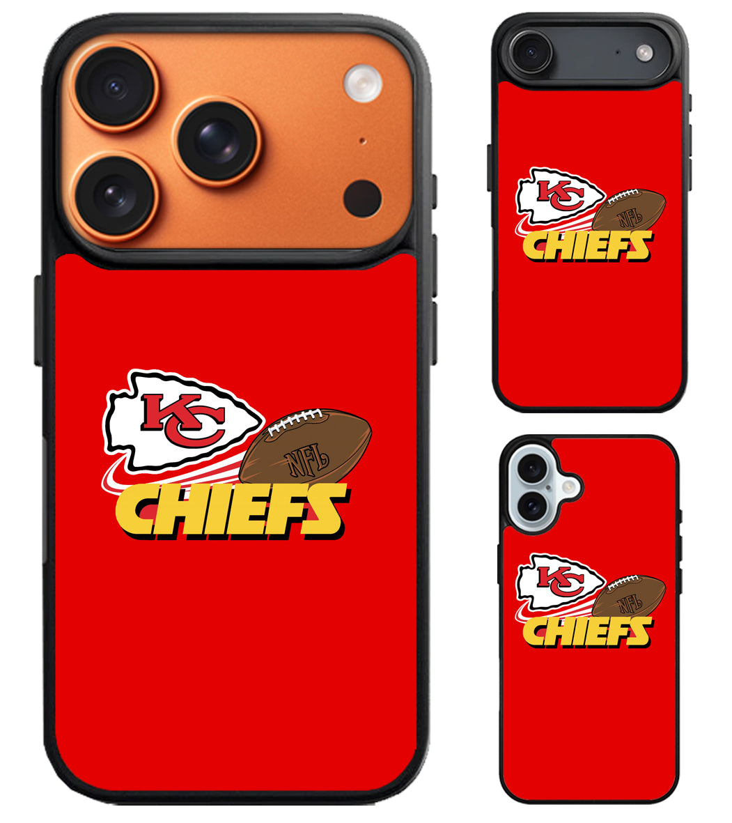 Kansas City Chiefs NFL Football iPhone Air | iPhone 17 | 17 Pro | 17 Pro Max Case