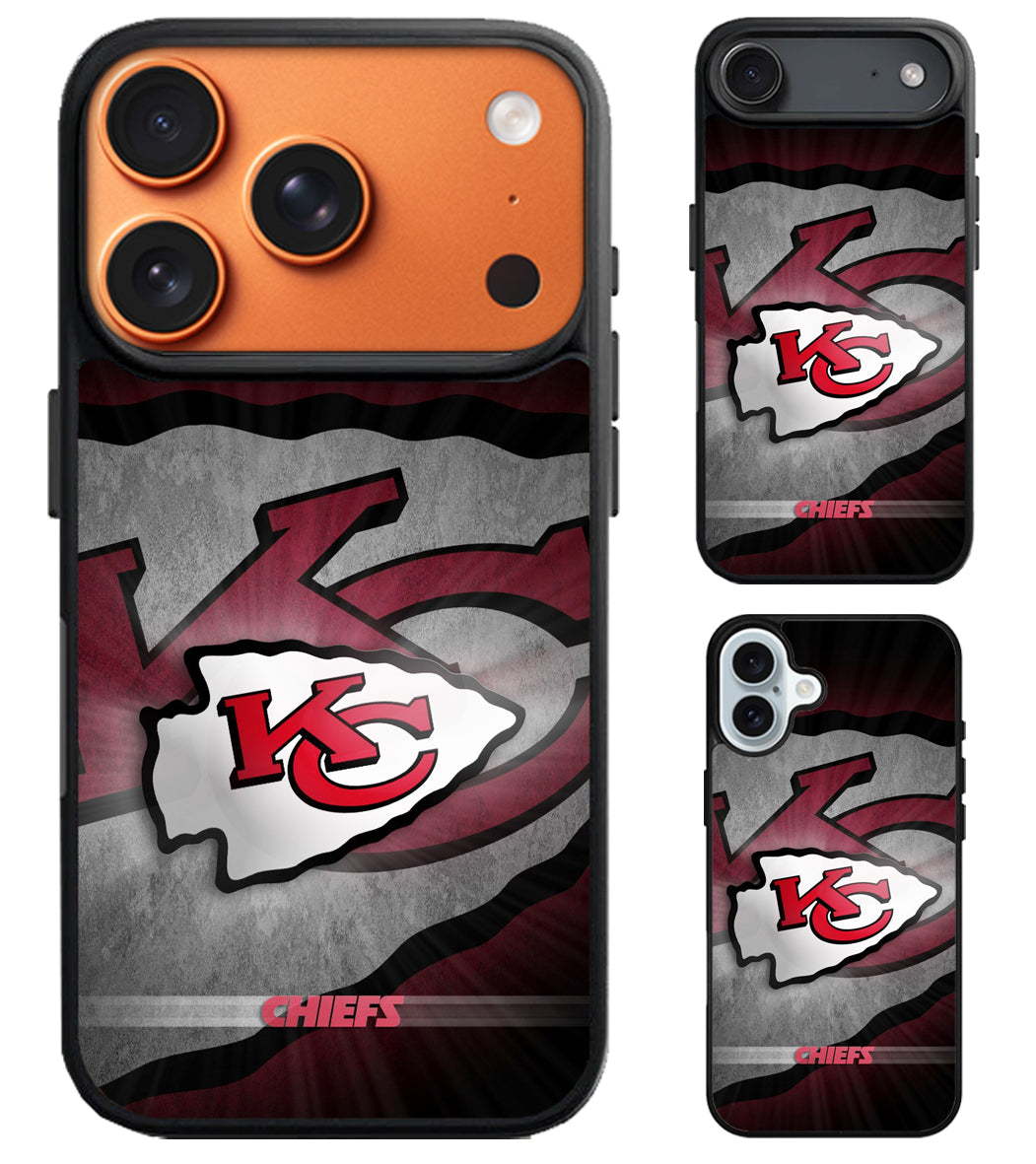 Kansas City Chiefs iPhone Air | iPhone 17 | 17 Pro | 17 Pro Max Case