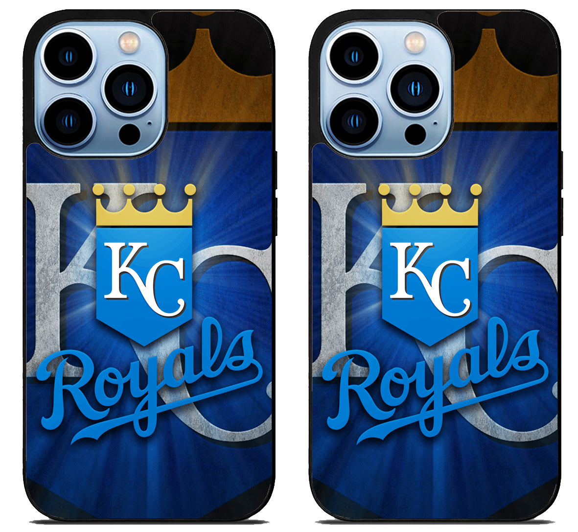Kansas City Royals Background iPhone 15 Pro | iPhone 15 Pro Max Case