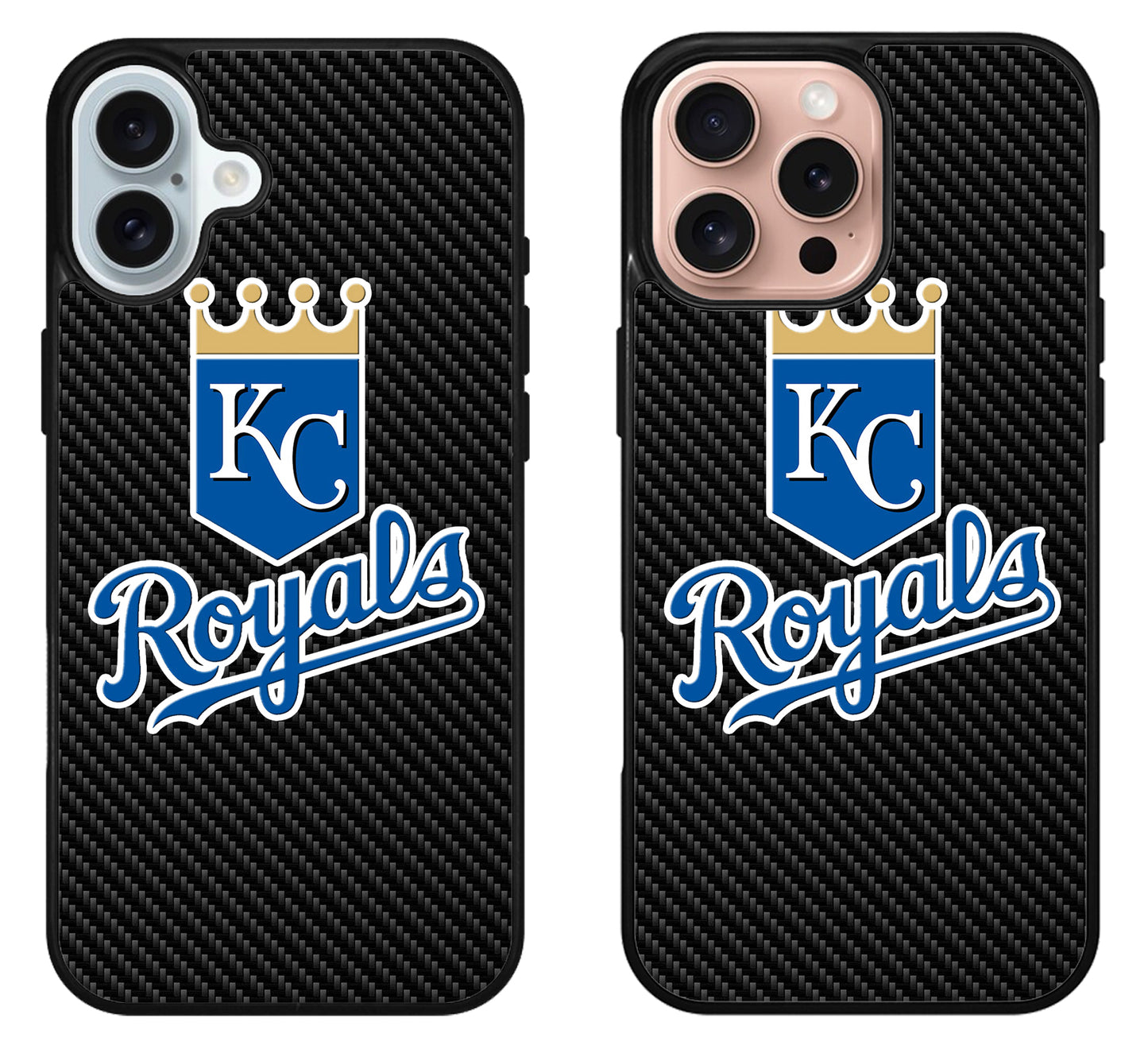 Kansas City Royals Carbon iPhone 16 | 16 Plus | 16 Pro | 16 Pro Max Case
