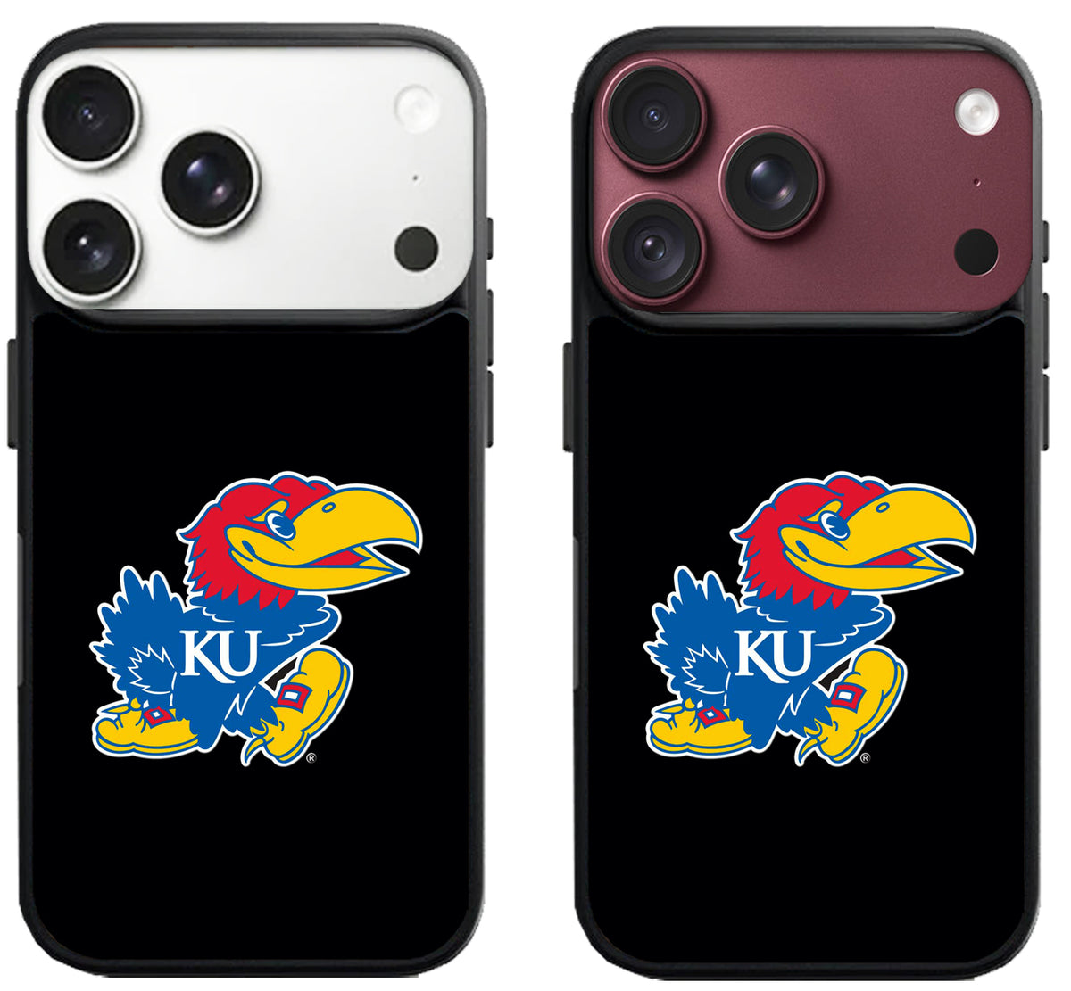 Kansas Jayhawks Black iPhone 18 Pro | 18 Pro Max Case