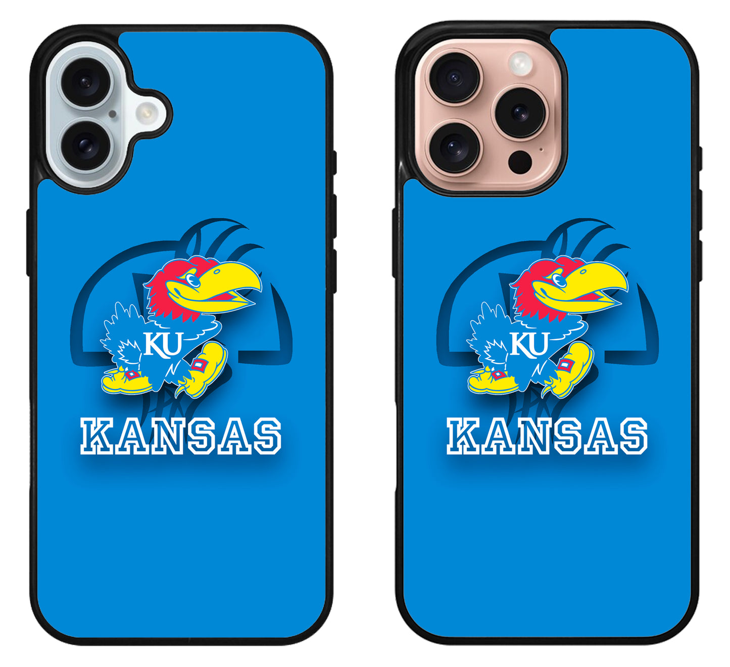 Kansas Jayhawks Logo iPhone 16 | 16 Plus | 16 Pro | 16 Pro Max Case