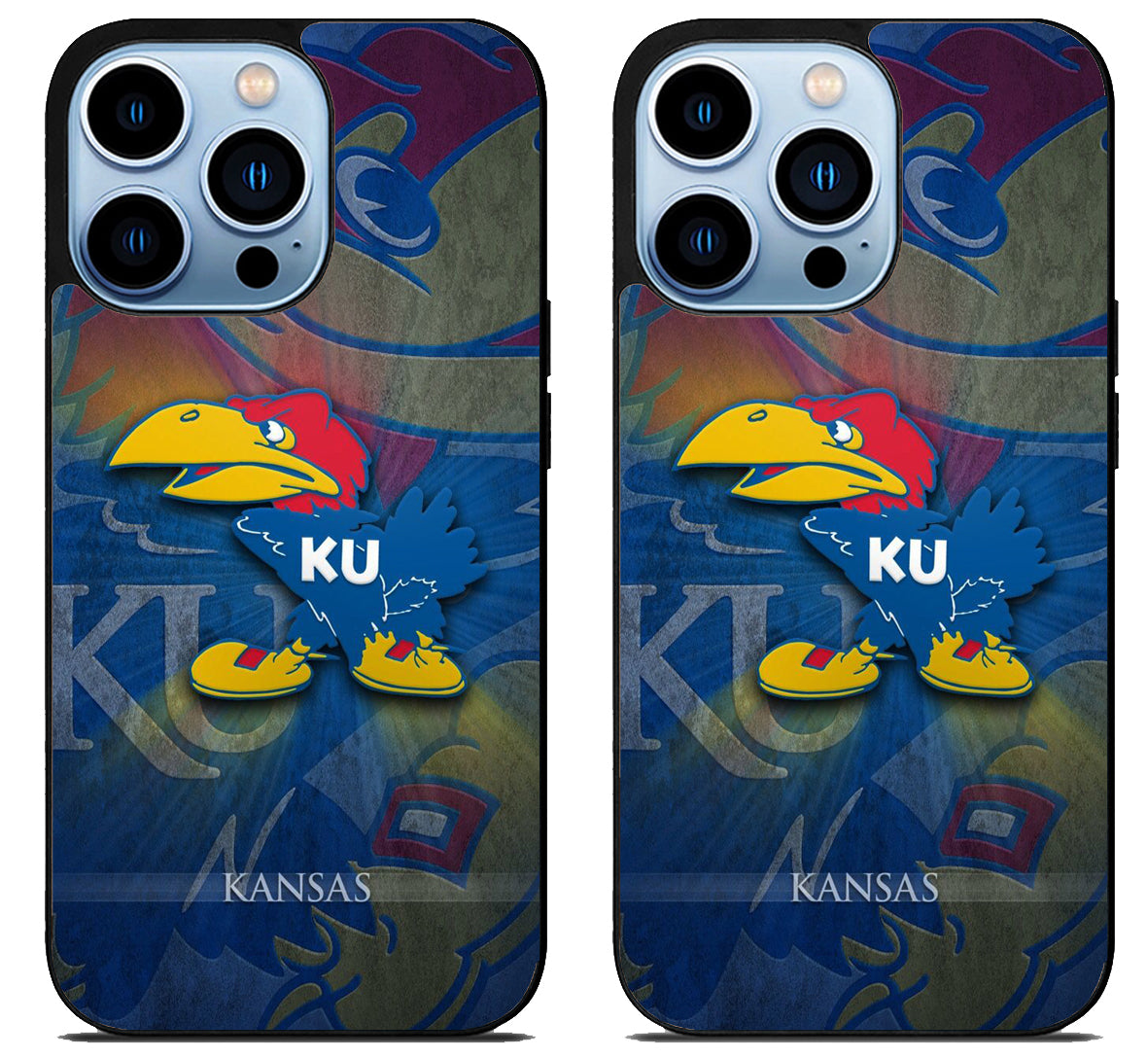 Kansas Jayhawks Background iPhone 15 Pro | iPhone 15 Pro Max Case