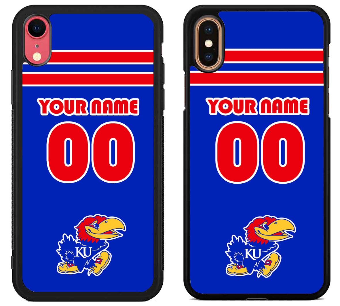 Custom Personalized Kansas Jayhawks iPhone X | Xs | Xr | Xs Max Case