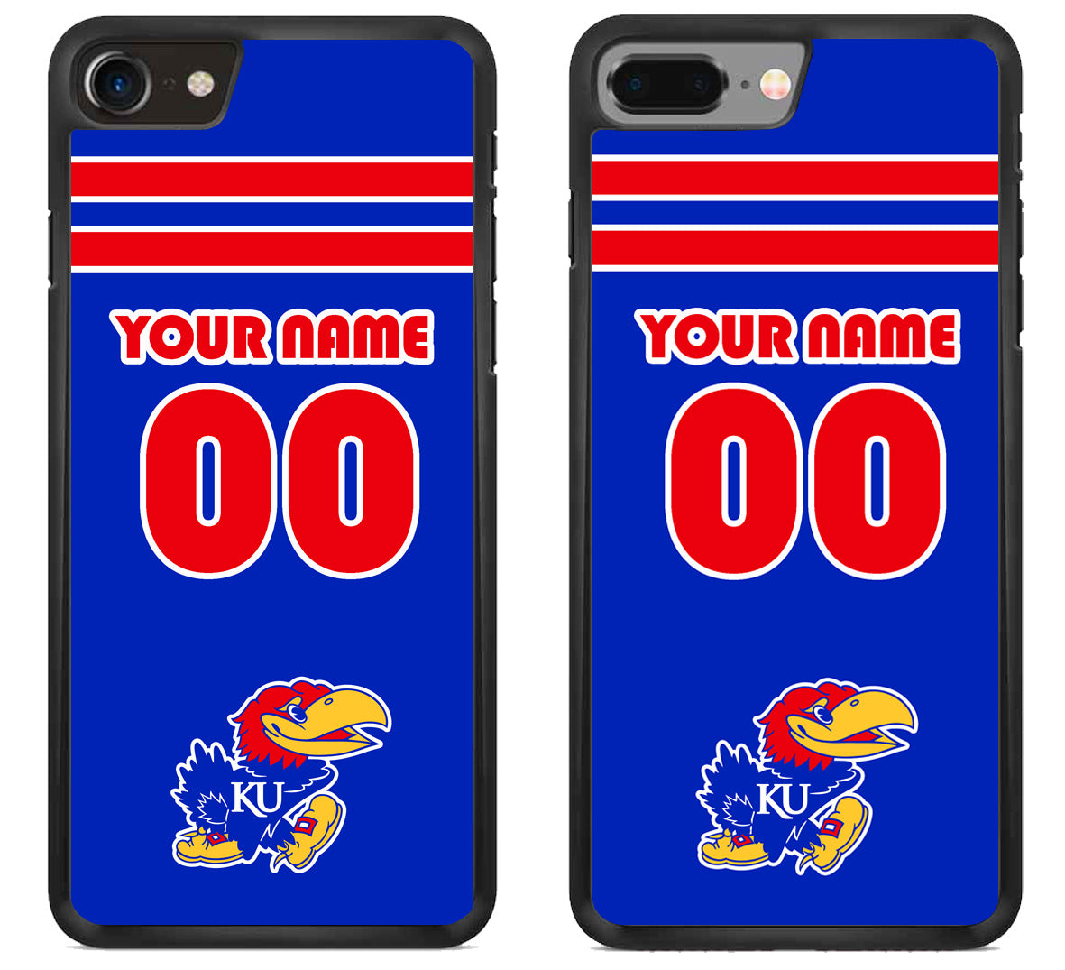 Custom Personalized Kansas Jayhawks iPhone 8 | 8 Plus Case