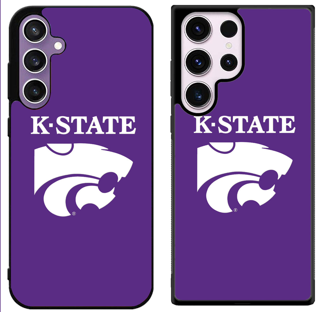 Kansas State Wildcats Logo Cover Samsung Galaxy S24 | S24+ | S24 Ultra Case