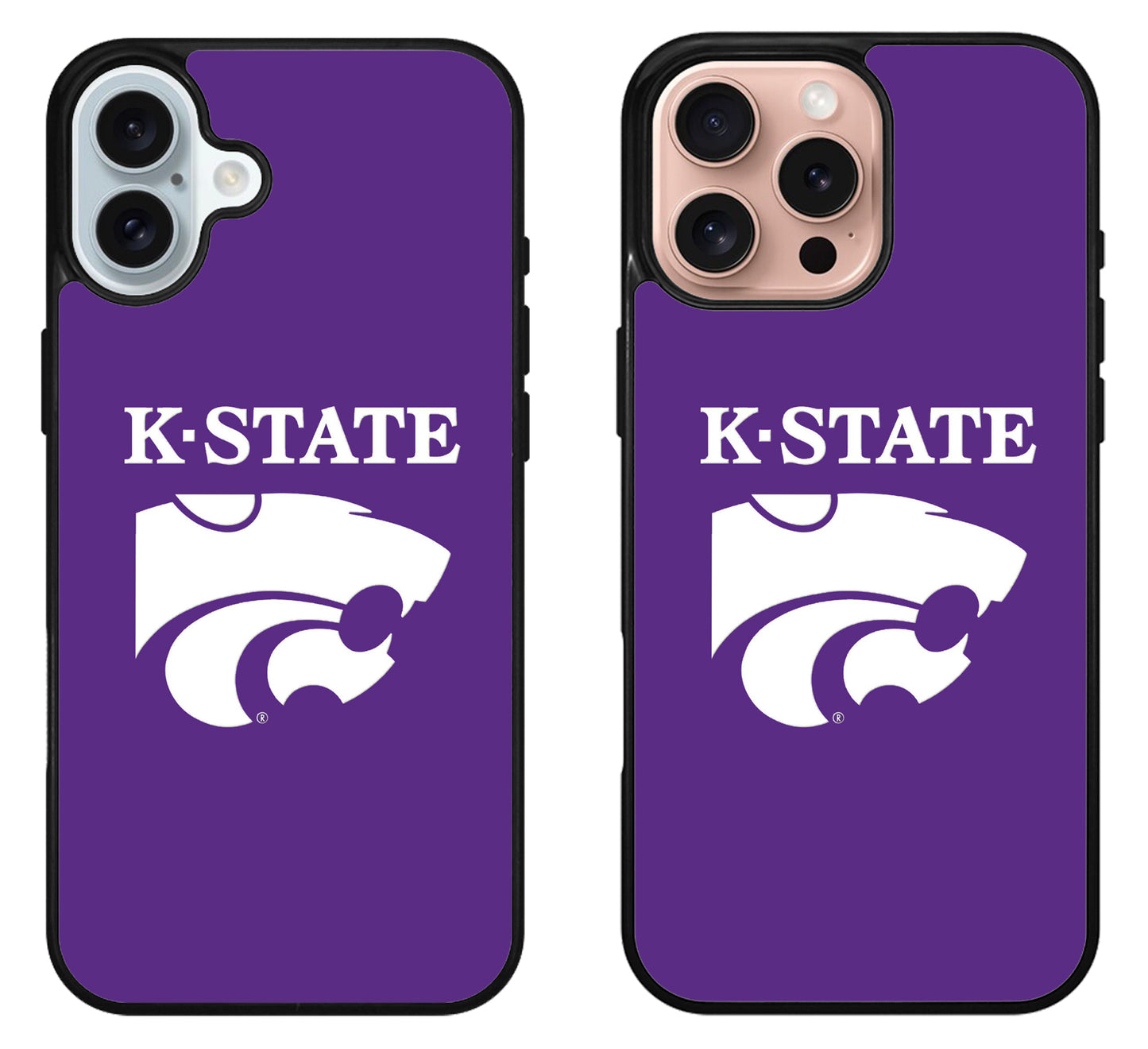 Kansas State Wildcats Logo iPhone 16 | 16 Plus | 16 Pro | 16 Pro Max Case