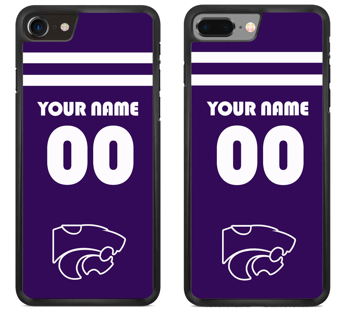 Custom Personalized Kansas State Wildcats iPhone 8 | 8 Plus Case