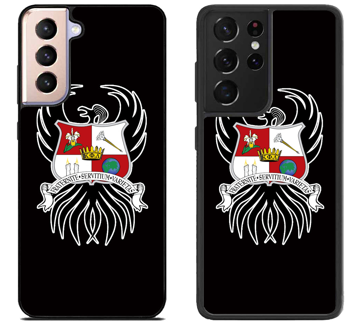Kappa Phi Lambda Black Samsung Galaxy S21 | S21 FE | S21+ | S21 Ultra Case
