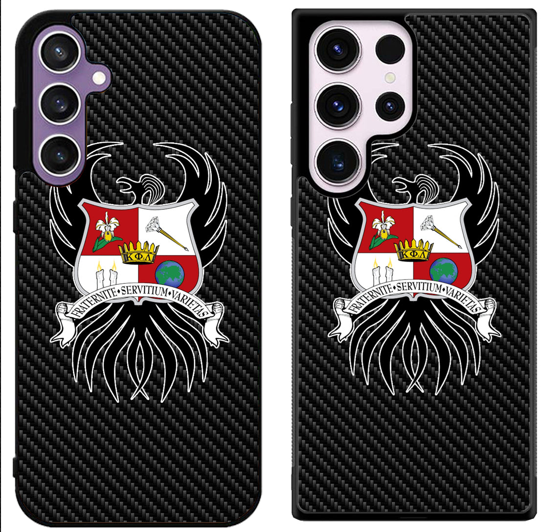 Kappa Phi Lambda Carbon Samsung Galaxy S24 | S24+ | S24 Ultra Case