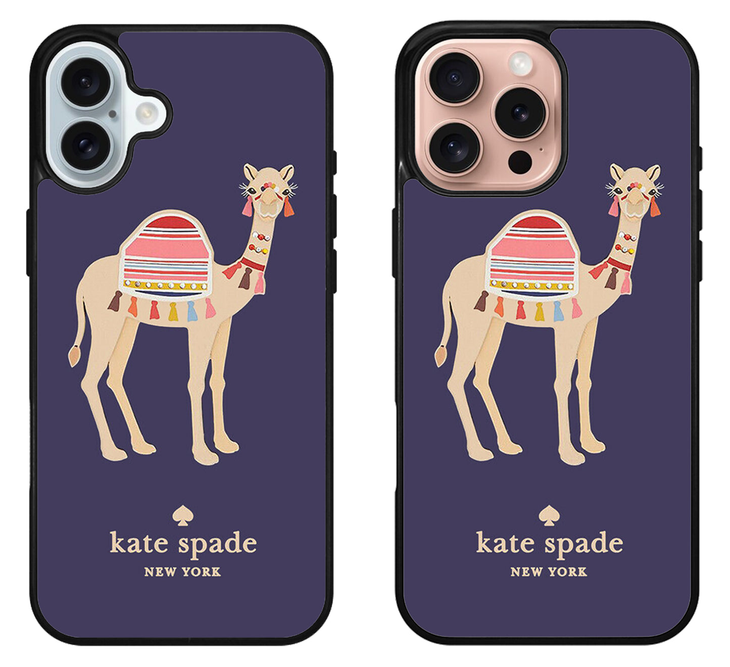 Kate Spade Applique Camel iPhone 16 | 16 Plus | 16 Pro | 16 Pro Max Case