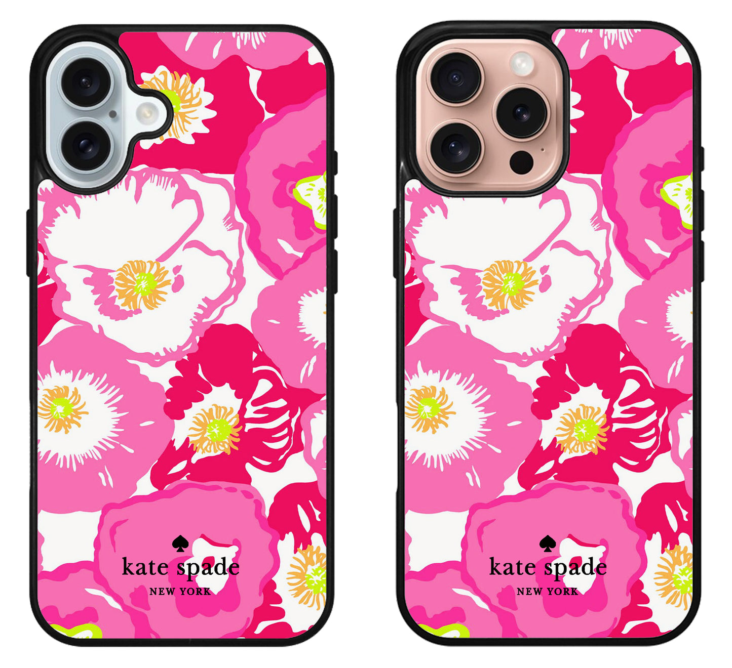Kate Spade Beauty Rose Inspired iPhone 16 | 16 Plus | 16 Pro | 16 Pro Max Case