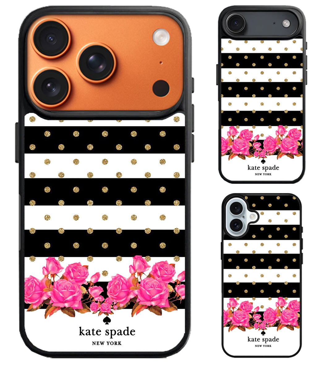 Kate Spade Inspired Beauty iPhone Air | iPhone 17 | 17 Pro | 17 Pro Max Case