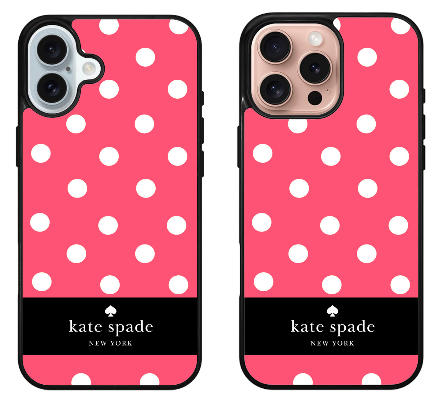 Kate Spade Polkadot Pink iPhone 16 | 16 Plus | 16 Pro | 16 Pro Max Case