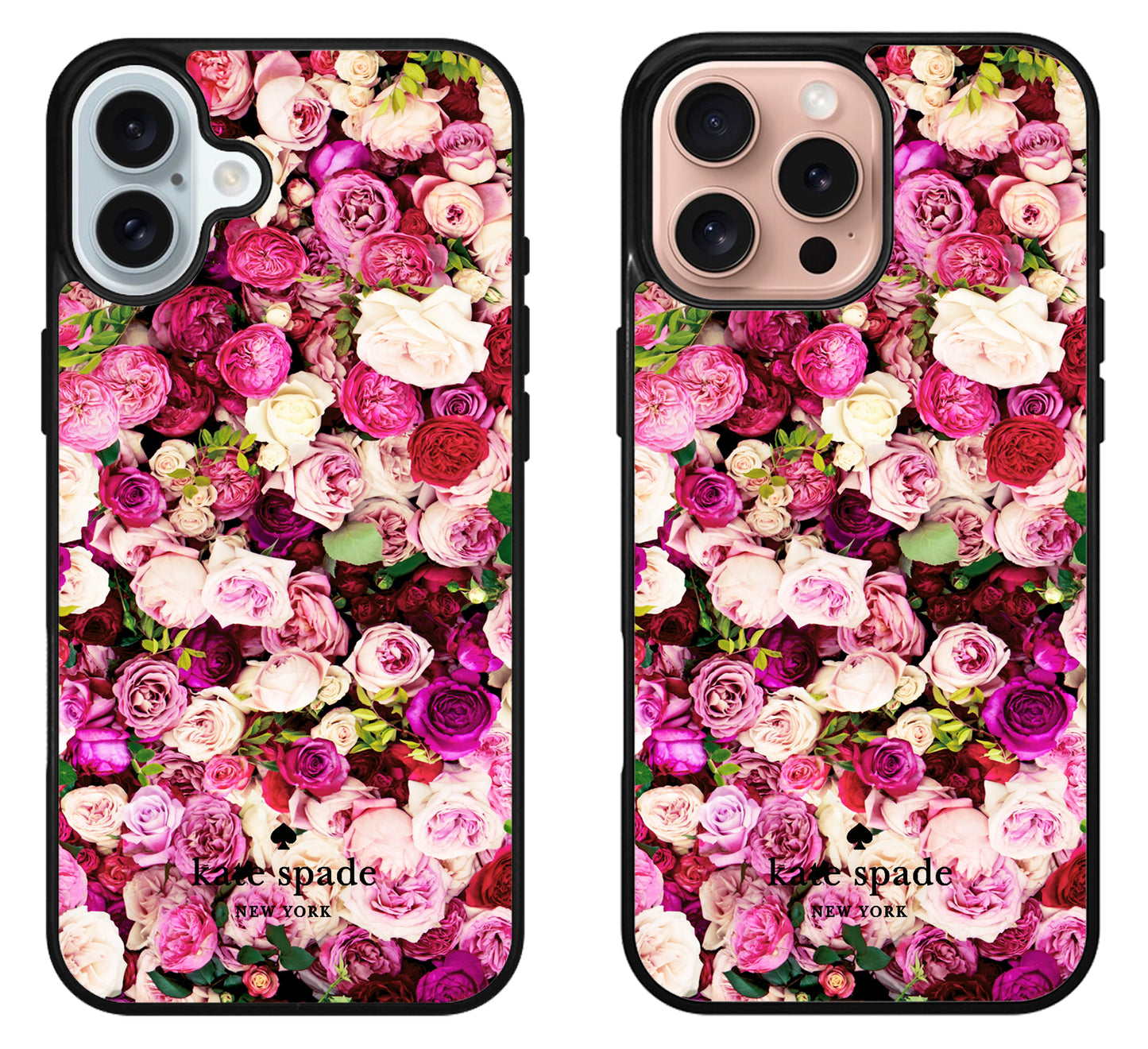 Kate Spade Rose Inspired iPhone 16 | 16 Plus | 16 Pro | 16 Pro Max Case