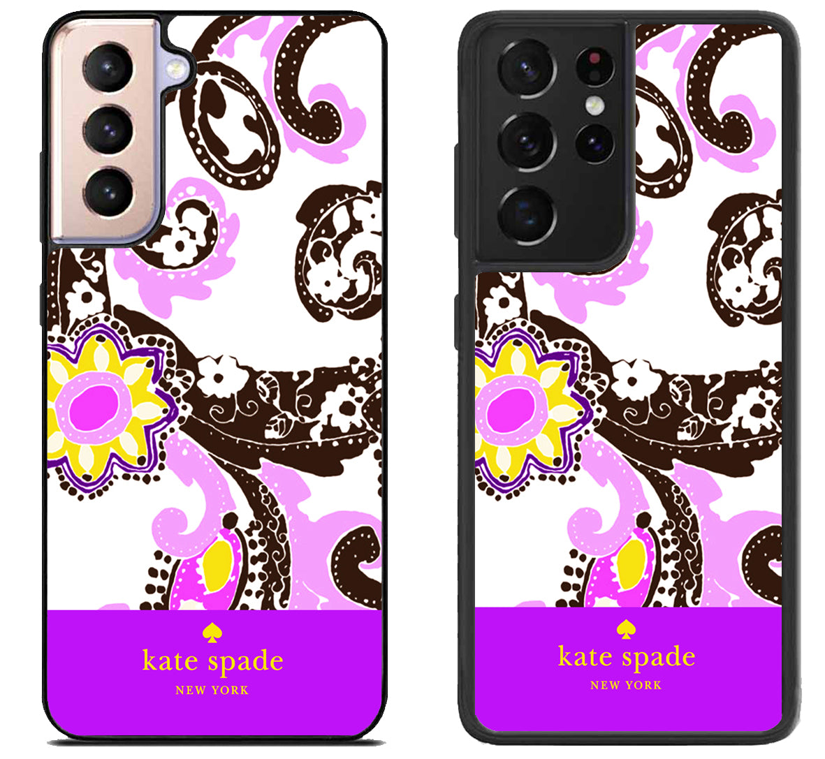 Kate Spade Rose Purple Samsung Galaxy S21 | S21 FE | S21+ | S21 Ultra Case