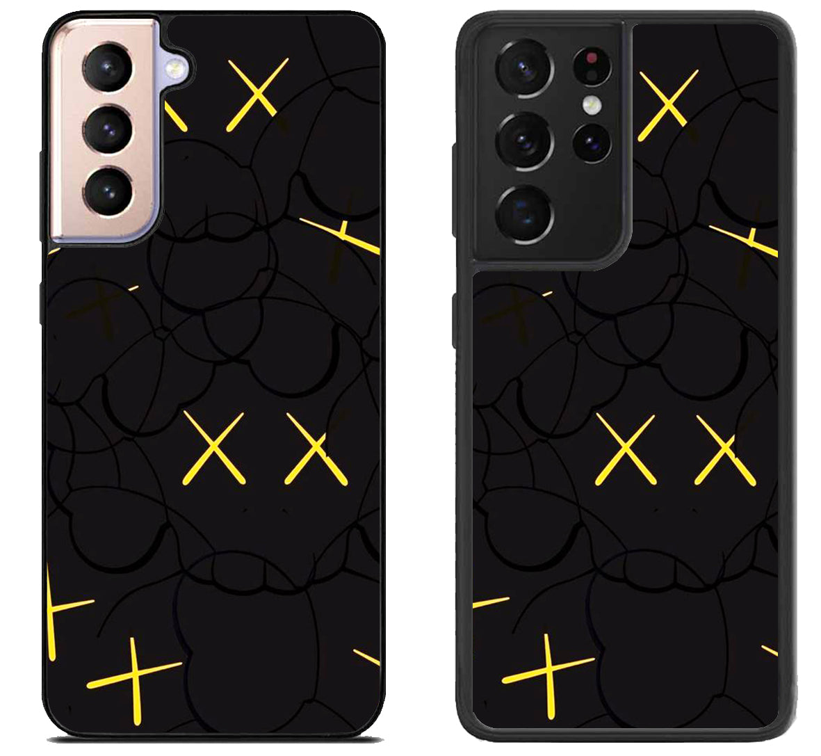 Kaws Black Texture Samsung Galaxy S21 | S21 FE | S21+ | S21 Ultra Case