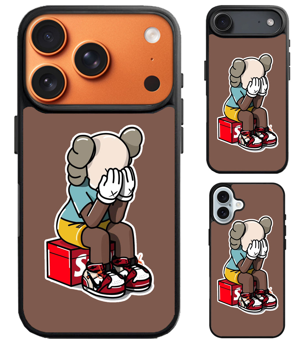 Kaws Jordan Brown iPhone Air | iPhone 17 | 17 Pro | 17 Pro Max Case