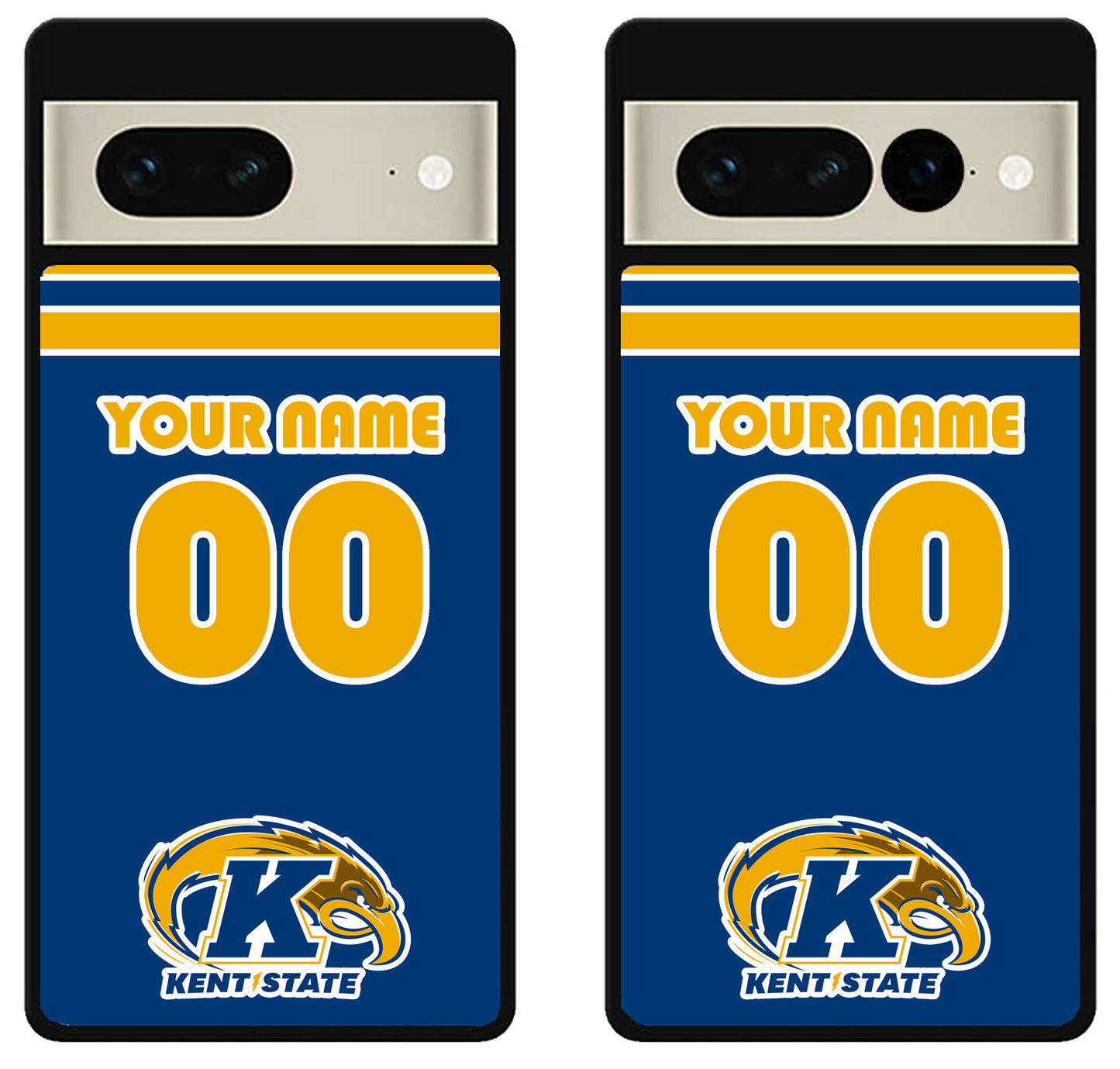 Custom Personalized Kent State Golden Flashes Google Pixel 7 | 7 Pro Case
