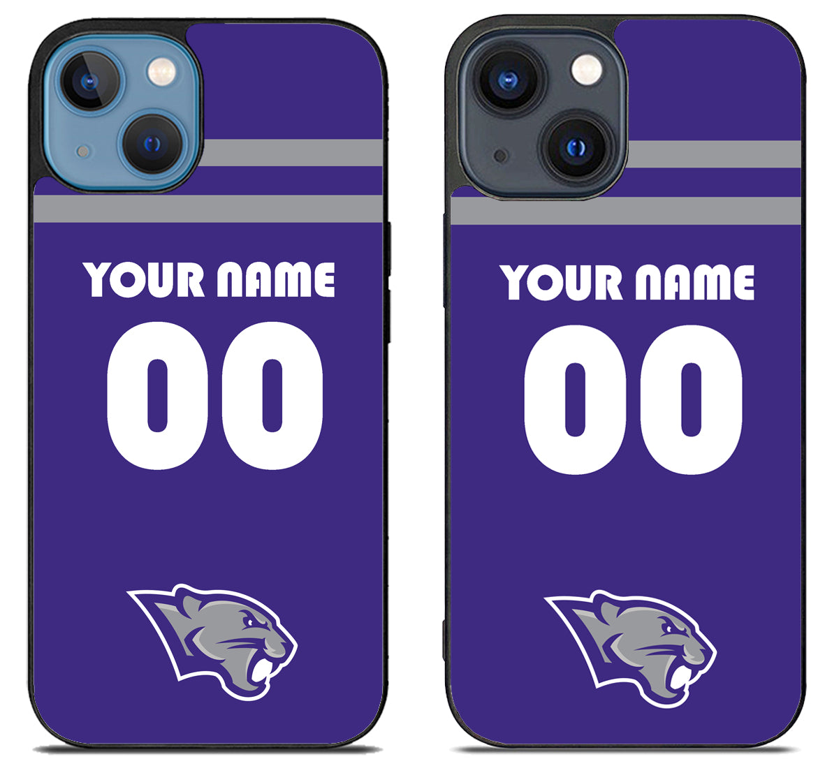 Custom Personalized Kentucky Wesleyan Panthers iPhone 15 | iPhone 15 Plus Case