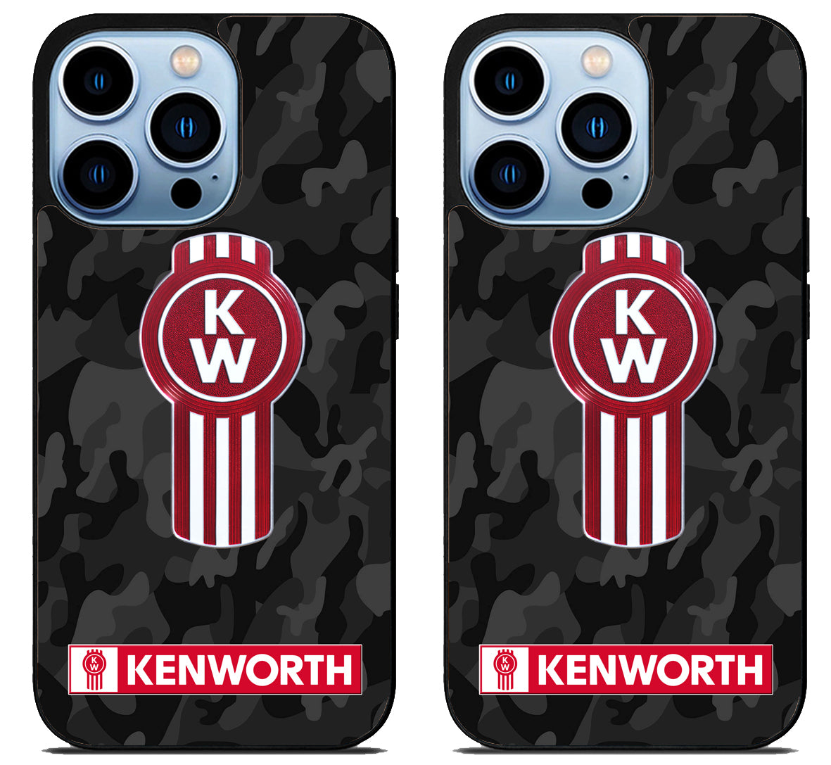 Kenworth Black Camo iPhone 15 Pro | iPhone 15 Pro Max Case