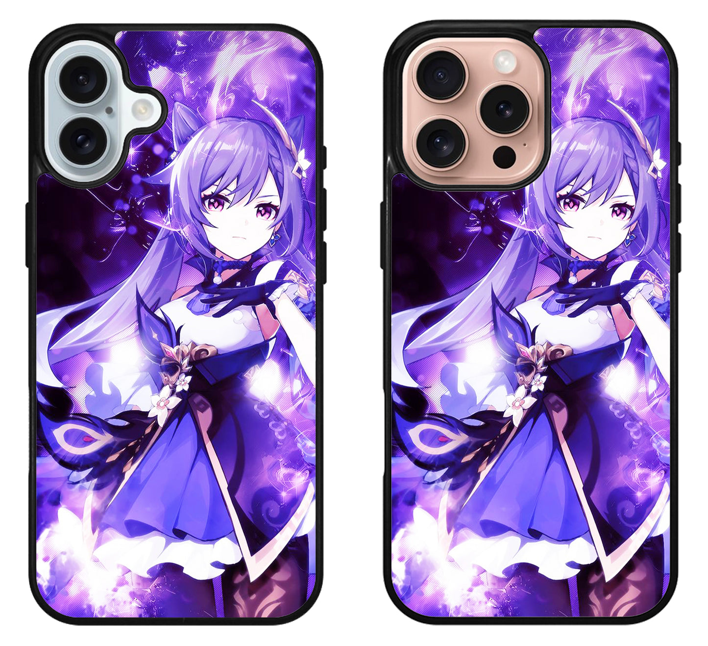 Keqing Genshin Impact Cute iPhone 16 | 16 Plus | 16 Pro | 16 Pro Max Case