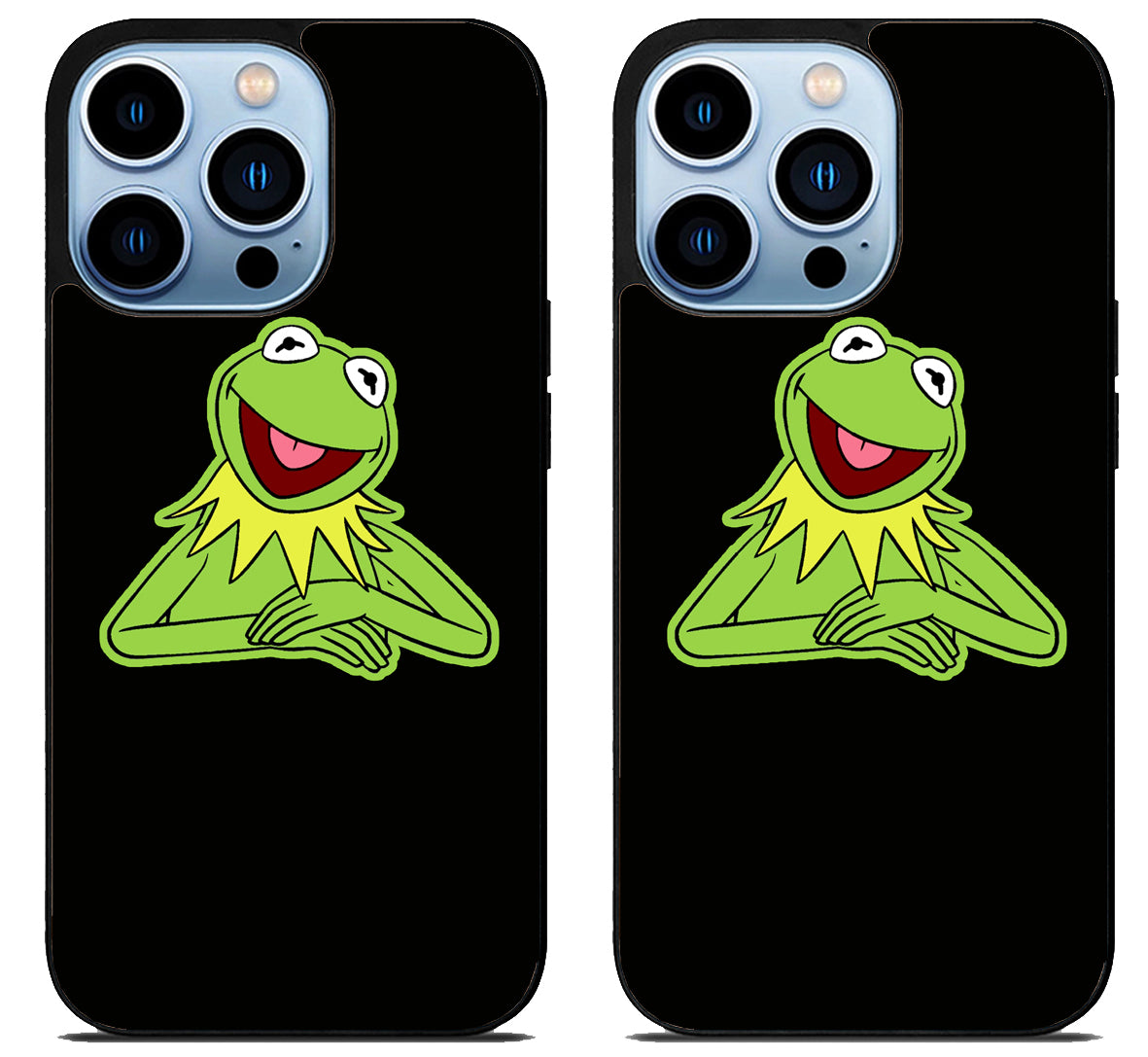 Kermit The Frog Black iPhone 15 Pro | iPhone 15 Pro Max Case