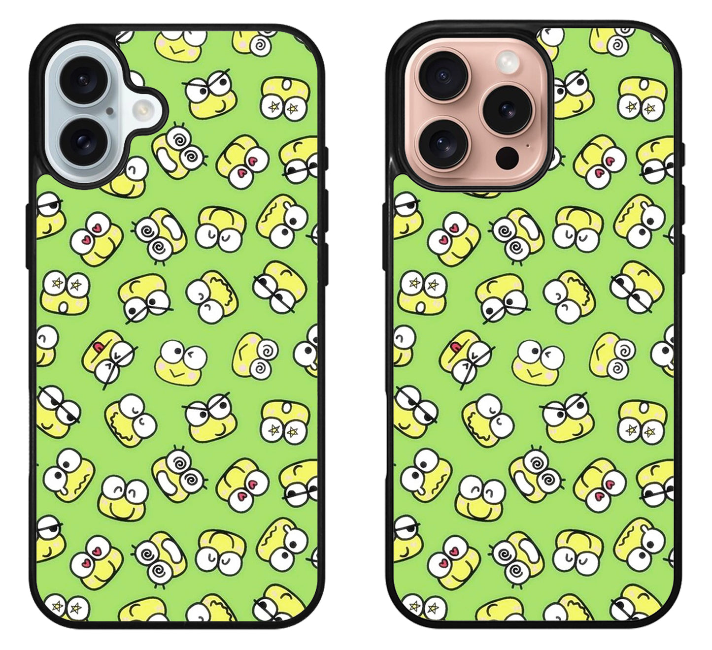 Keroppi Collage iPhone 16 | 16 Plus | 16 Pro | 16 Pro Max Case