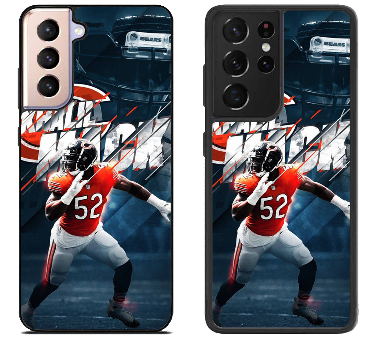 Khalil Mack Chicago Bears Samsung Galaxy S21 | S21 FE | S21+ | S21 Ultra Case