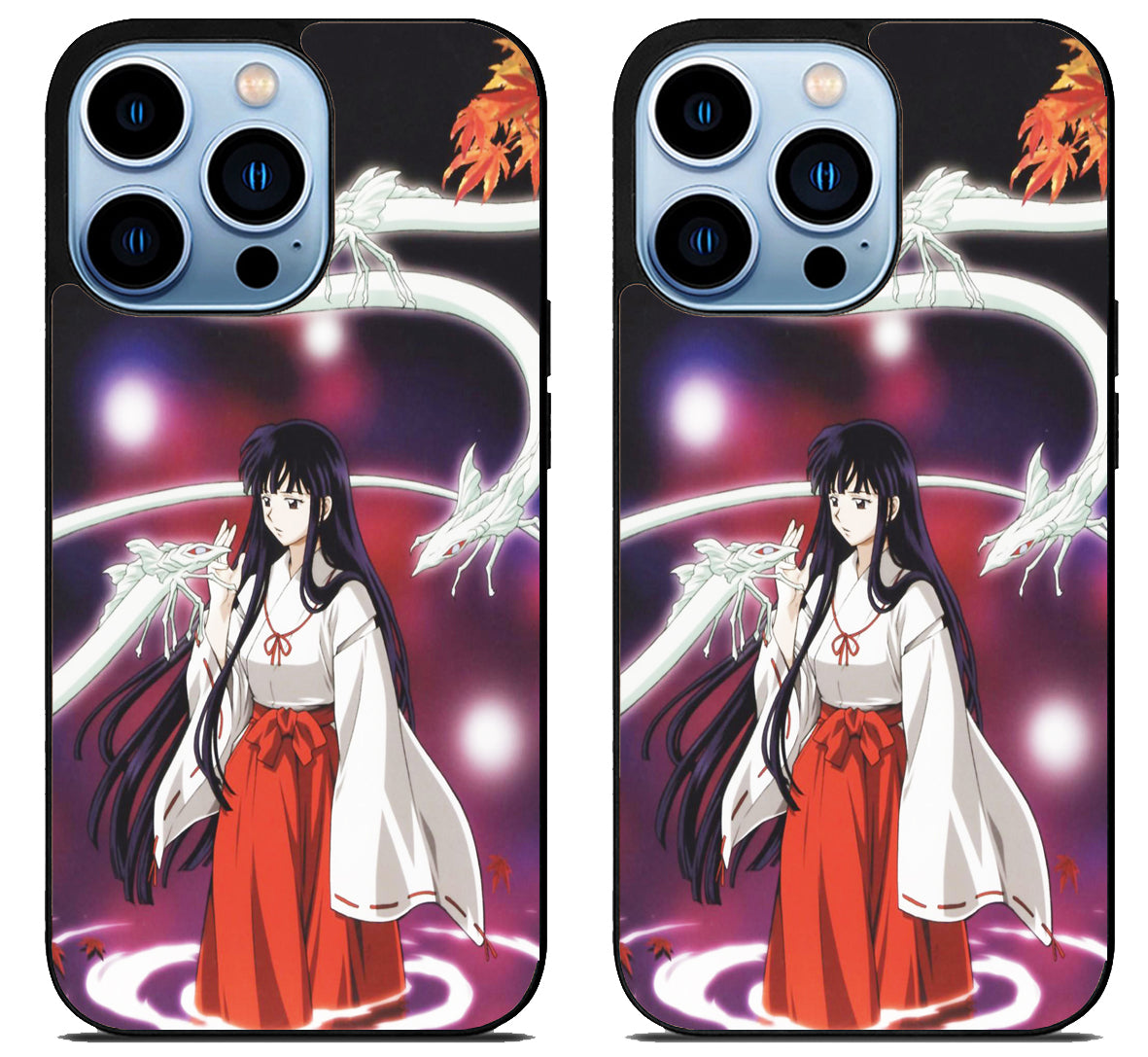 Kikyo Inuyasha Anime iPhone 15 Pro | iPhone 15 Pro Max Case