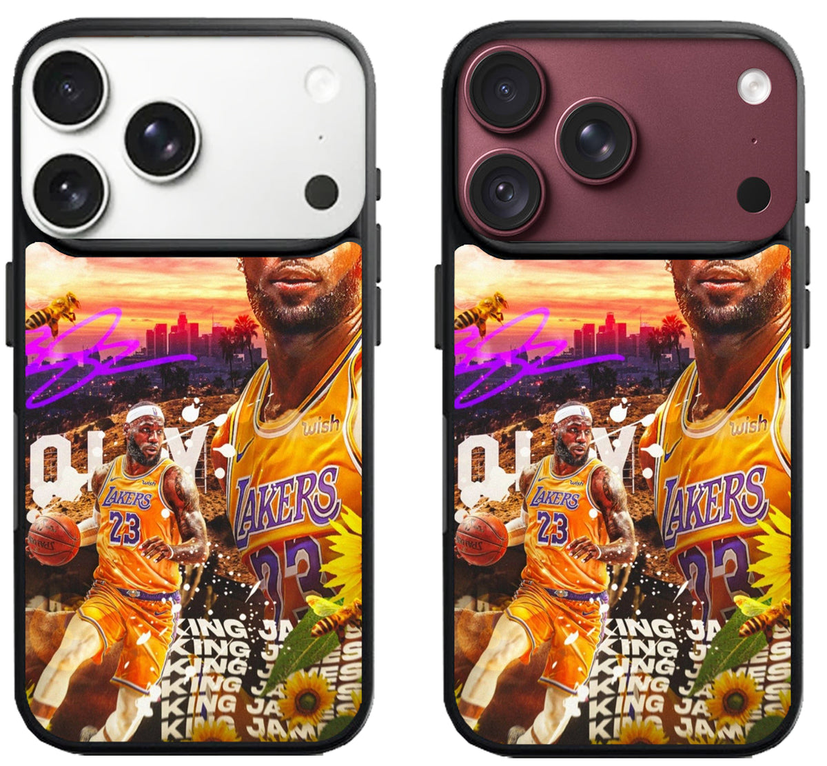 King James Lakers Lebron James iPhone 18 Pro | 18 Pro Max Case