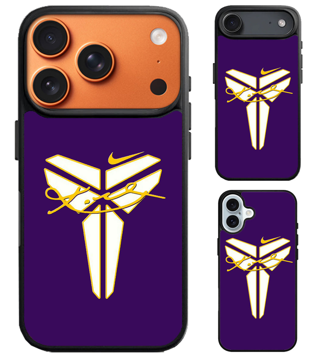 Kobe Bryant Signature iPhone Air | iPhone 17 | 17 Pro | 17 Pro Max Case