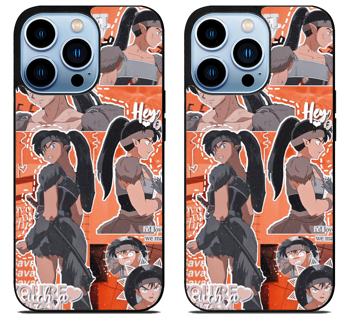 Koga inuyasha Collage iPhone 15 Pro | iPhone 15 Pro Max Case